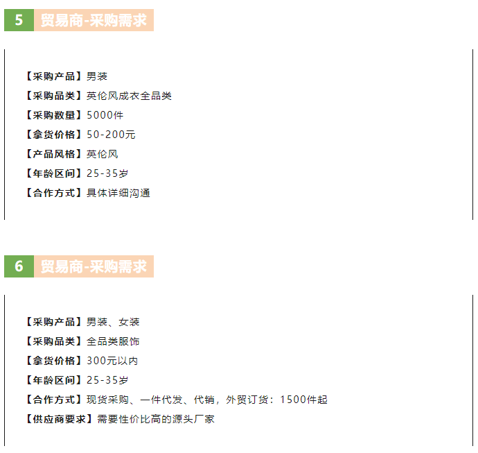 LINK服飾供應鏈展