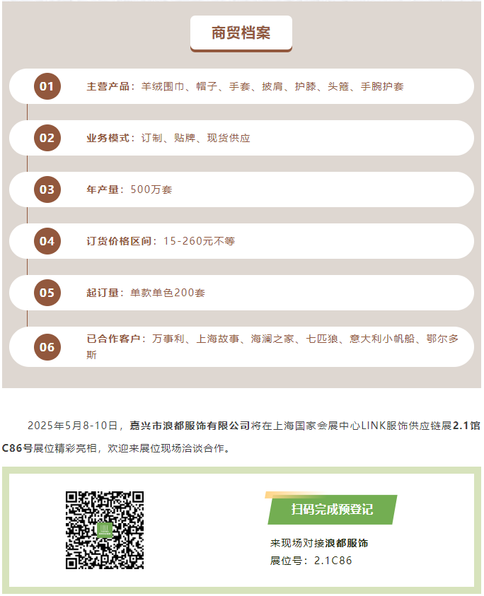 LINK服飾供應鏈展